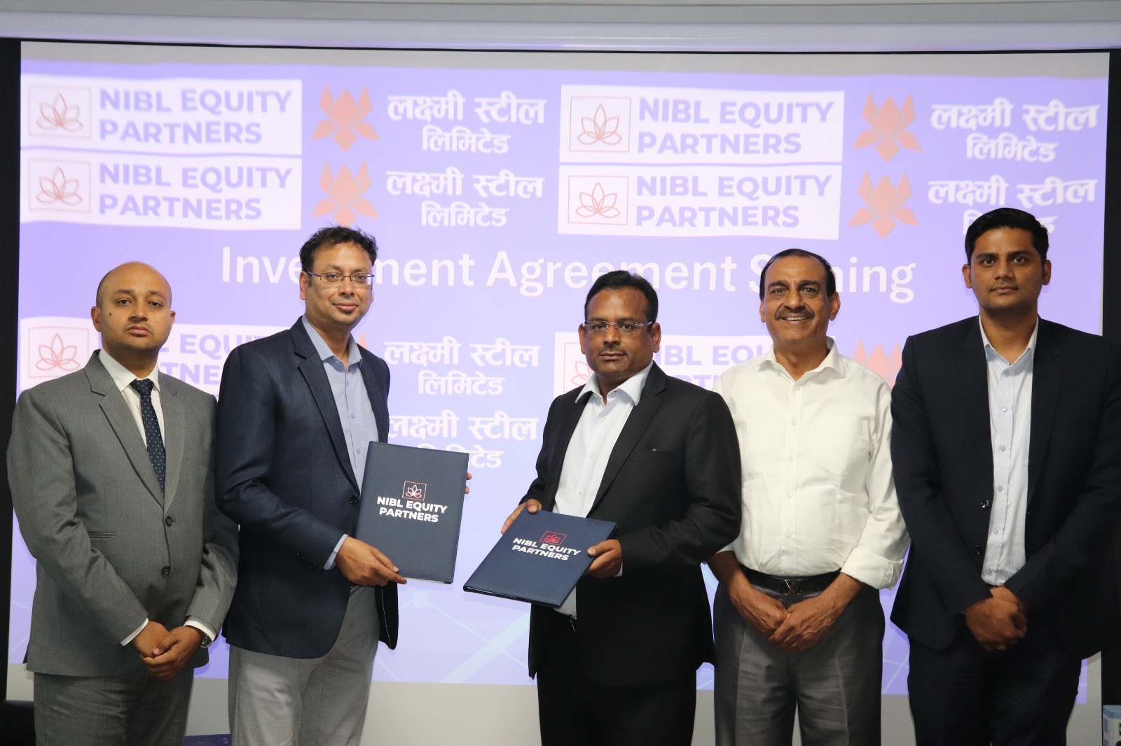 लक्ष्मी स्टील्स लिमिटेडमा एनआर्ईबिएल इक्विटी पार्टनर्सको लगानी, उत्पादन क्षमता तथा  बजार विस्तारमा मद्दत पुग्ने